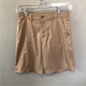 Slazenger Boys Tan Golf Uniform School Shorts Medium